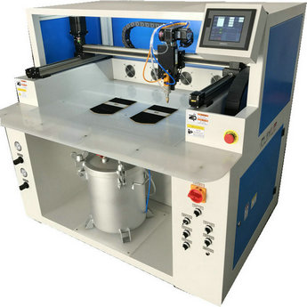 ZG-HF0806PE-2T  high speed precision intelligent CNC automatic brushing glue machine