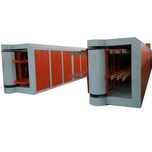 Double transfer automatically rotating infrared dryers case 3